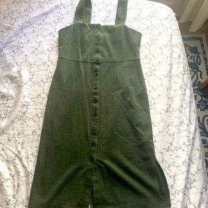 Forest green knit Anthropologie dress, size small